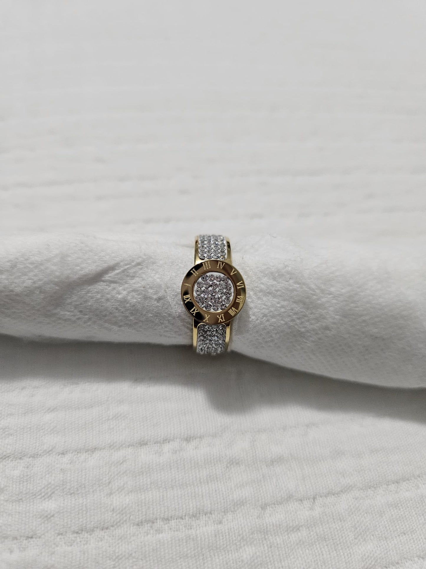 Diamond roman ring size 7